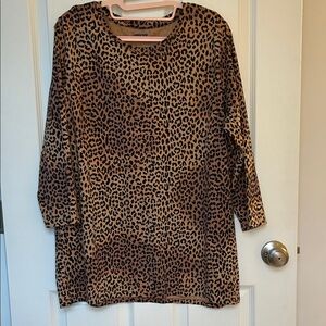 Lands' End Animal Print Tumic